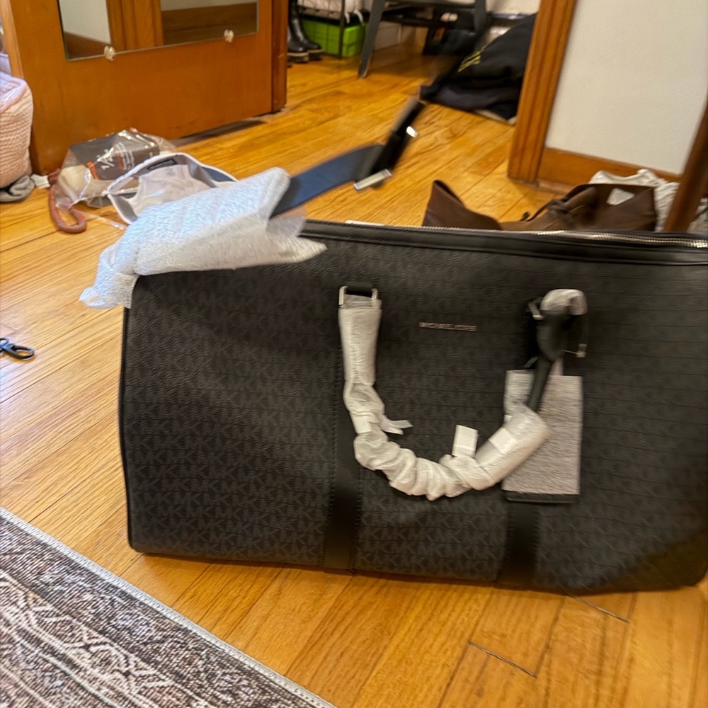 Michael Kors Black Duffel Bag for Men